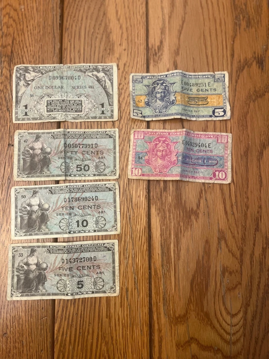 $1 US Military Payment Certificates for sale | eBay