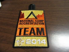 National Camp Accreditation Team 2014 Patch         C26
