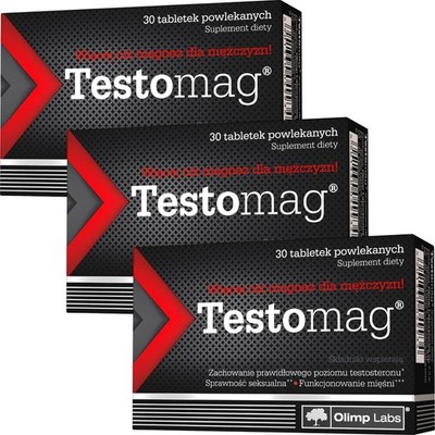 TESTOMAG - 30-120 Tabs - Reduziert Müdigkeit normalen Testosteronspiegels Kraft