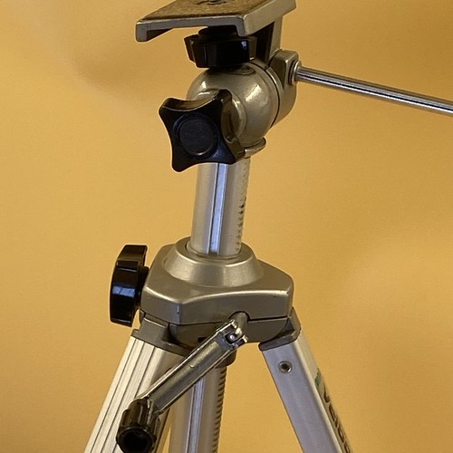 Velbon TG-3 Camera Metal Tripod/ Made in USA Pan Head / 3d Printed Foot Pad / - Picture 9 of 15