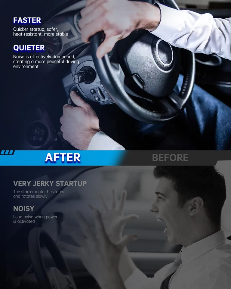 PHILTOP New Starter For 1994-1998 Jeep Cherokee 93-98 Jeep Grand Cherokee 4L  - Image 4 of 4