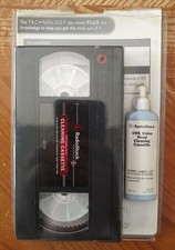 Radio Shack VHS Video Head Cleaning Cassette Solution Tape