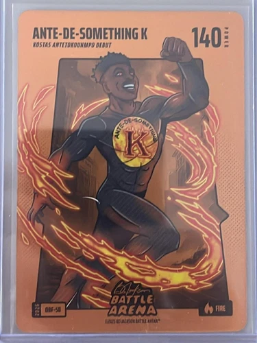 2026 Bo Jackson Battle Arena Ante-De-Something K Orange Battlefoil Fire 140
