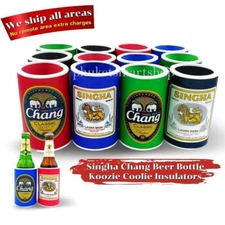 Beer Bottle Insulator Foam Cooler Holder Vest Keep Cool Sleeve Singha Chang