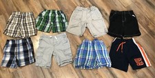 18 Month-2T Boys SHORTS LOT of 8 SHORTS Bottoms Multi-Color Solid Cargo Play