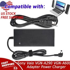 AC Adapter For Sony Vaio VGN-A290 VGN-A600 VGN-A690 Power Cord Charger 120W PSU