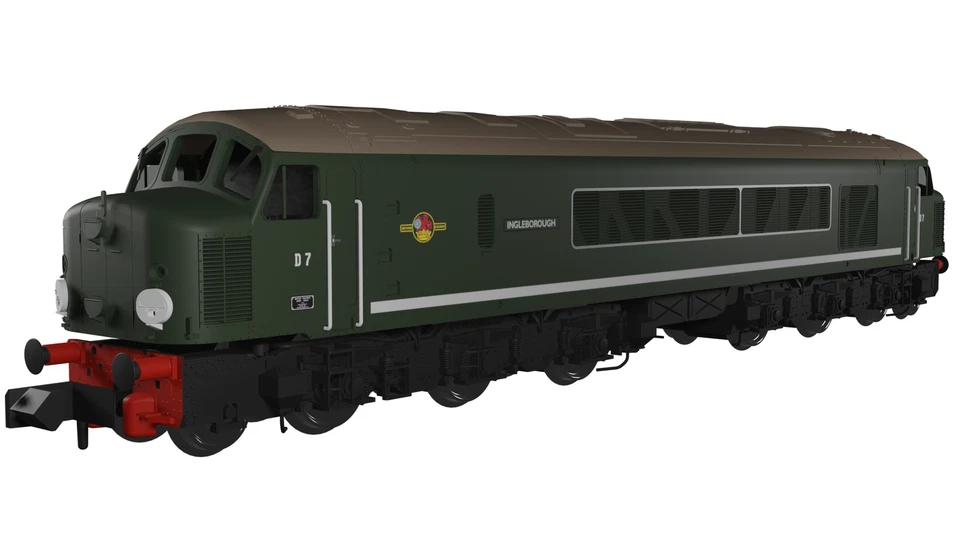 Rapido Trains 948502 N Gauge Class 44 D7 Ingleborough BR Green (DCC Sound) - Image 1 of 1