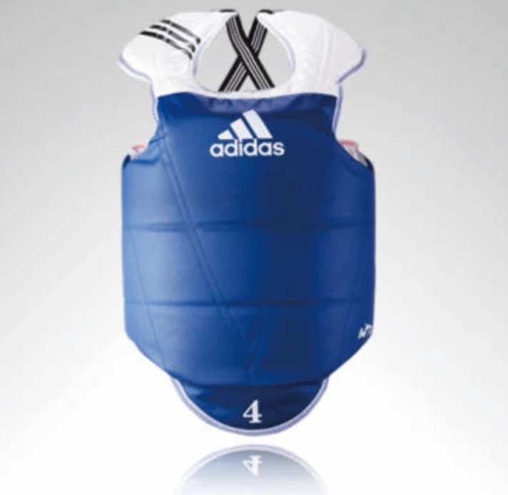 Adidas TaeKwonDo Chest Protector Set Red one + Blue one WT Approved TKD Guards - Image 4 of 4