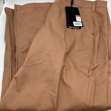 Harley Davidson Woven Work Pants Tan, Work Pants 40x30 Straight Leg New