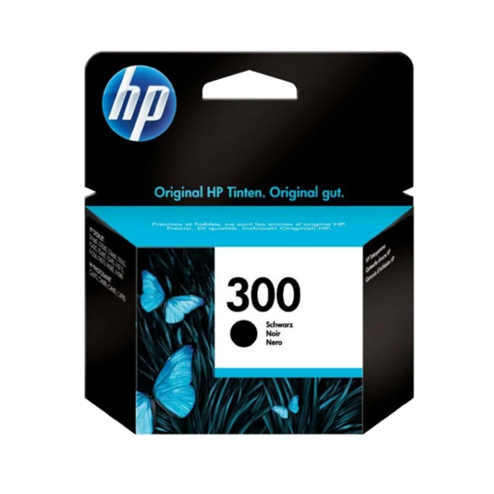 HP Tintenpatrone Nr. 300 Schwarz CC640EE NEU Black OVP D2660, D1660 usw. - Bild 1 von 1