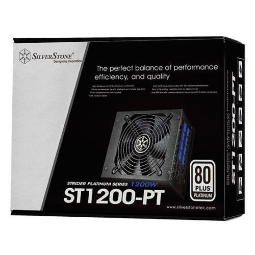 Silverstone SST-ST1200-PT Strider 1200W 80 Plus Platinum Power Supply