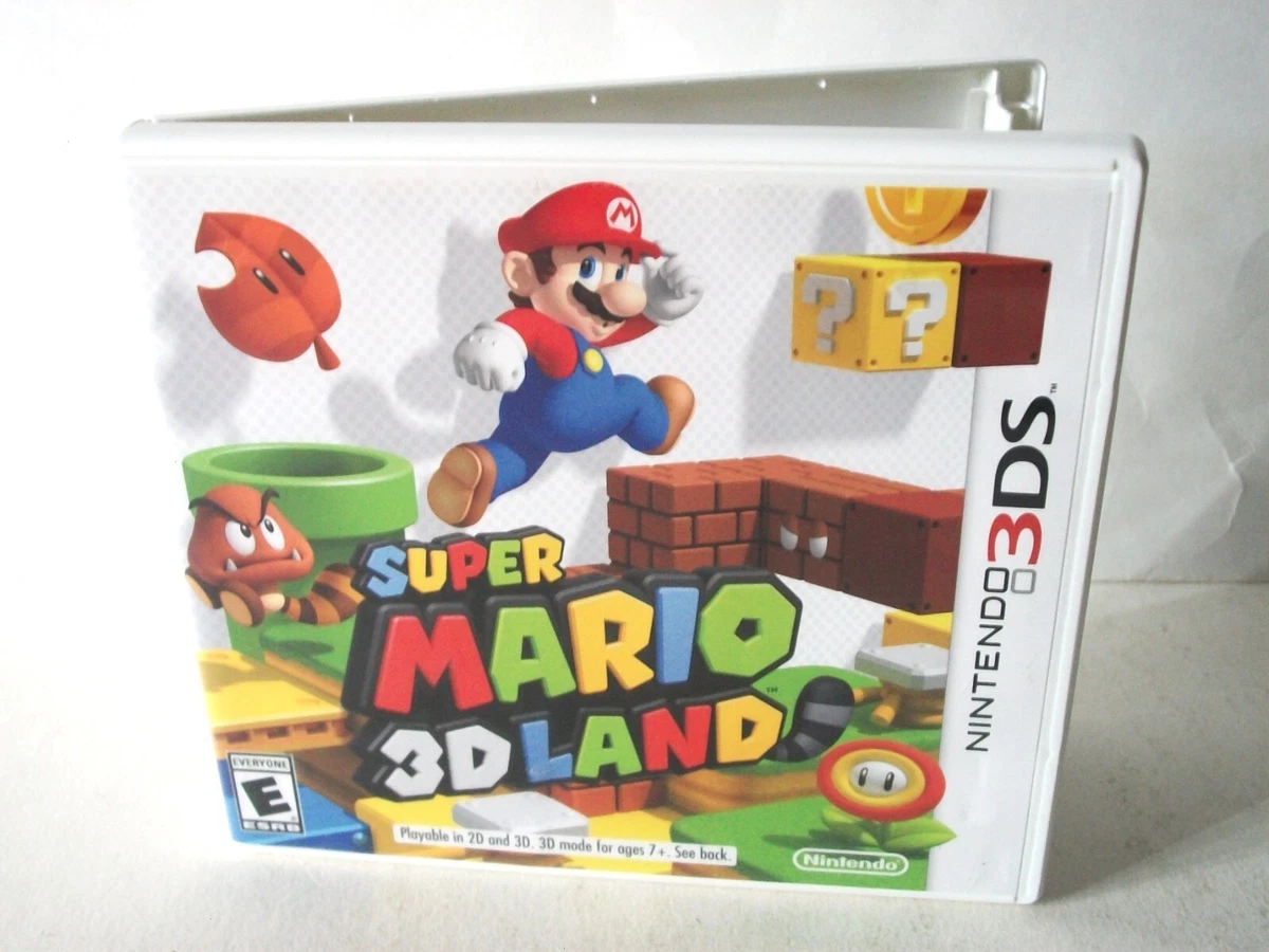 Super Mario 3d Land Nintendo 3ds Super Mario 3D Land Case Only NO GAME Nintendo 3DS Empty Replacement First Print | eBay