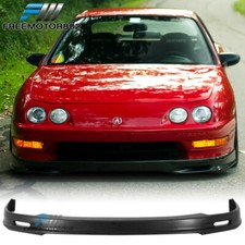 Fit 98-01 Acura Integra Dc2 Mugen Style Pp Black Front Bumper Lip Spoiler