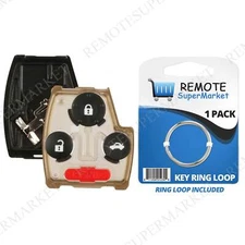 Replacement for 2003-2007 Honda Accord Sedan Remote Car Key Fob Gut Shell Case