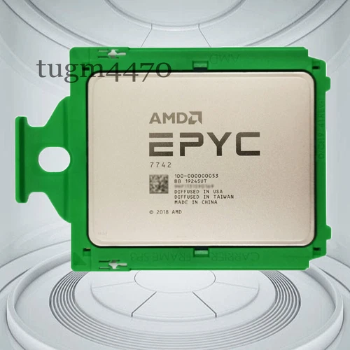 AMD EPYC  7742 cpu processor 64 core 128 thread 2.25ghz 225w Not locked