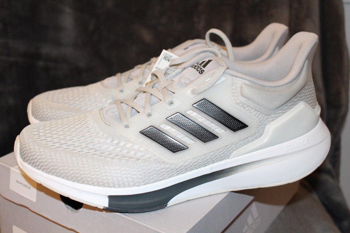 Adidas EQ21 Run Men\'s Size 11 H68075 Metal Grey Bounce Running Shoes Gym Sneaker Adidas EQ21 Run Metal Grey for sale | eBay main image 2
