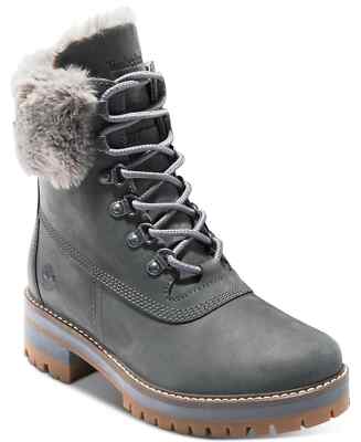 Timberland Women's Grey Leather Courmayeur Valley 6