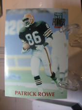 1992 Pro Set Power Football #325 - Patrick Rowe RC - Cleveland Browns  92-1216