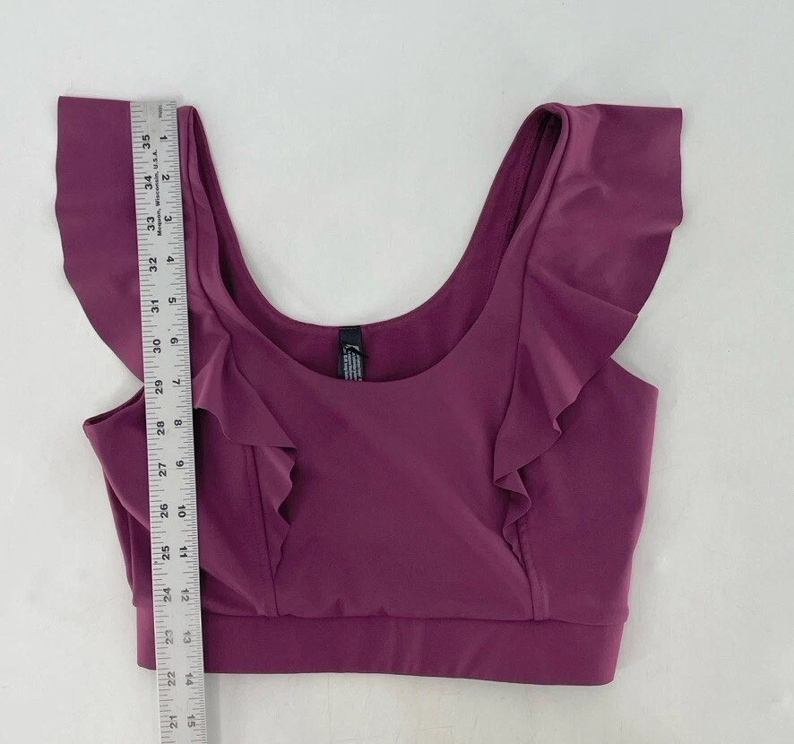 Victoria Sport женщин оборки Sport бюстгальтер укороченный верхний женщин размер XS фея женский - Изображение 4 из 4