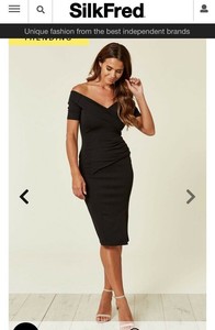 silkfred bardot dress