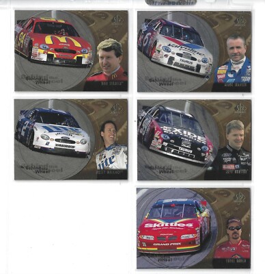 *1998 SP Authentic BEHIND THE WHEEL GOLD--#BW 8 Rusty Wallace--ONE CARD ONLY!*