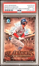 2024 Bowman Chr Marcelo Mayer #GOTD19 (DMND) PSA 10 MINT (ROOKIE) (Pop: 9)  /150