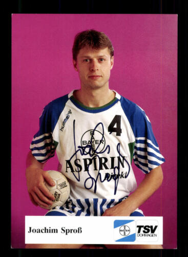 Joachim Sproß TSV Dormagen Original Signiert Handball + A 224670 - Bild 1 von 2