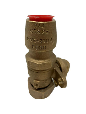 Ford Meter Company B43-232W-U-NL Straight Ball Meter Valve Fast Free Shipping!