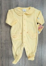 Baby Girl Boy New Carter's 0-3 Month Vintage Terry Cloth Duck Footed Outfit