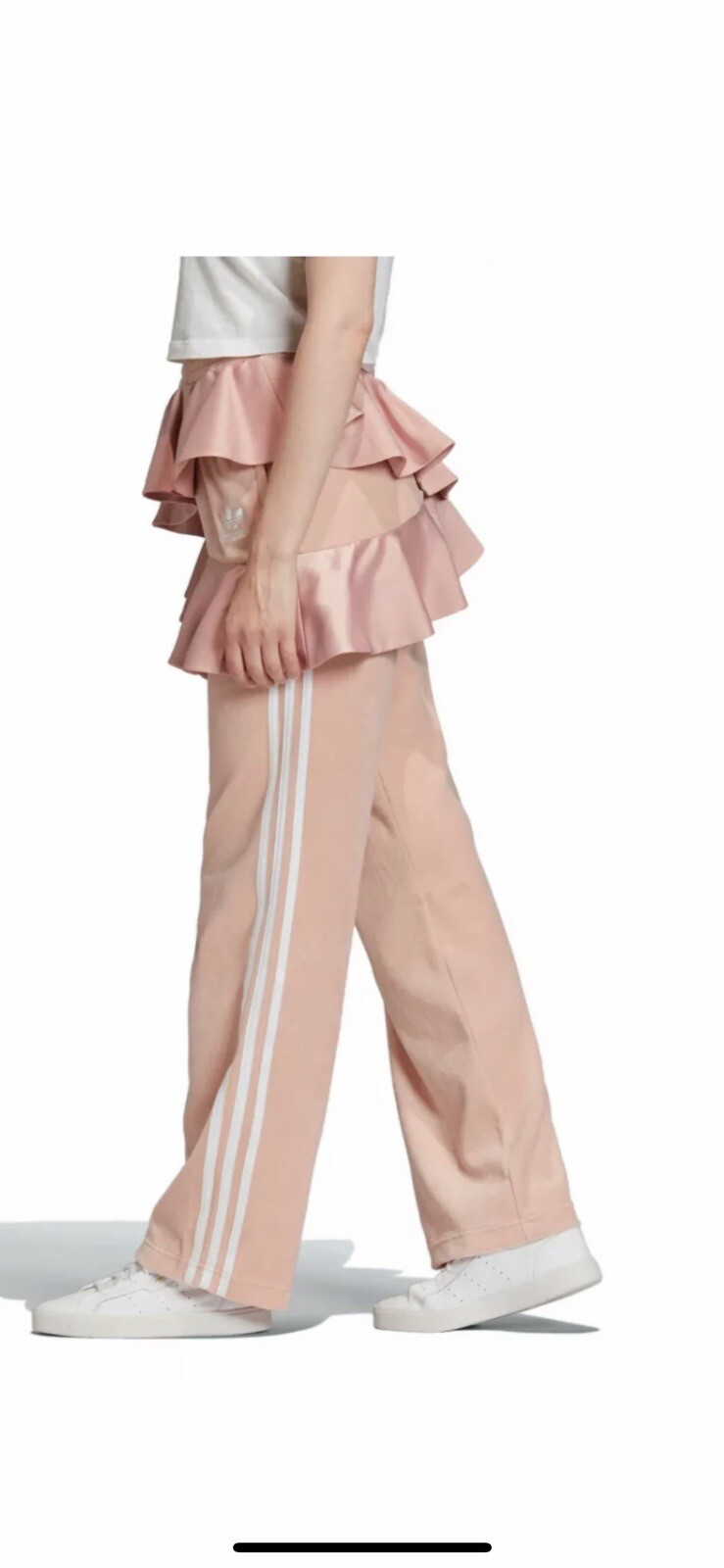 Adidas Originals Women's J Koo Pink Track Pants Sz L FT9892 NWT $110 image 9
