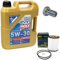 MotoröL Set 5W-30 5 Liter + ÖLfilter SH 426 L + Schraube FüR BMW Z3 3Er 5Er 7Er