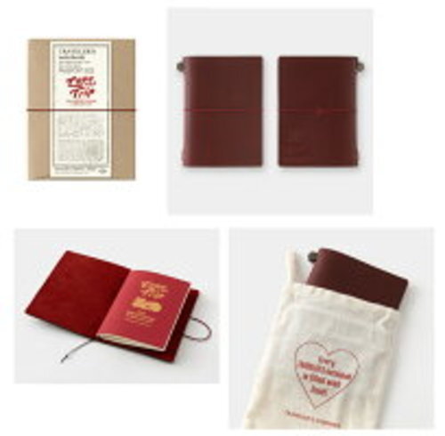 TRAVELER'S Notebook - LOVE AND TRIP Limited Edition Red (Passport