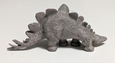 Marx Stegosaurus Dinosaur Marbled Plastic Vtg Prehistoric Playset 1950s Figure