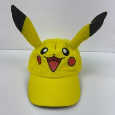 Pokemon Pikachu Yellow Baseball Hat Cap with Ears Amscan 2023