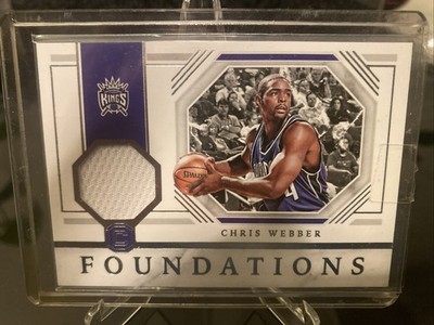 Chris Webber #FM-CWB - Foundations 2018 - Jersey patch