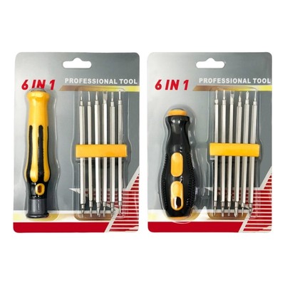 6 In 1 Double Head Screwdriver Set for Household and Professional Use