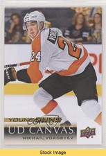 2018-19 Upper Deck UD Canvas Young Guns Mikhail Vorobyev #C105 READ 12g7