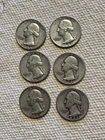 lot 1944, 1944 1951, 1956, 1956, 1957 Silver Quarters