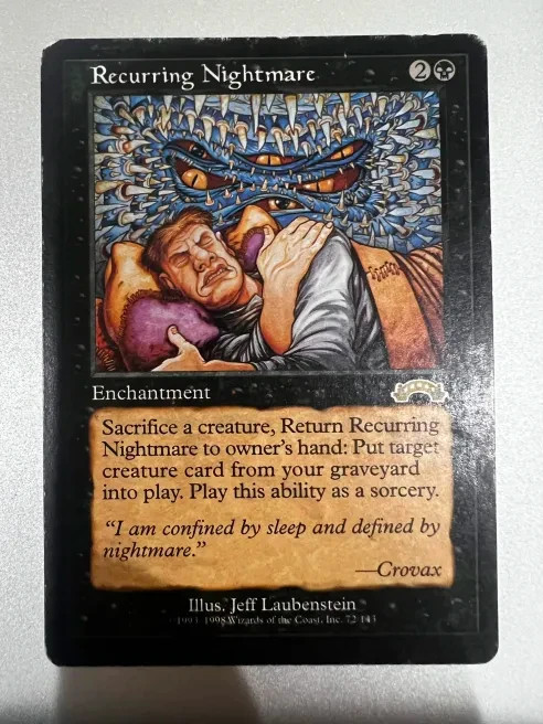 Recurring Nightmare Exodus  rare mod play