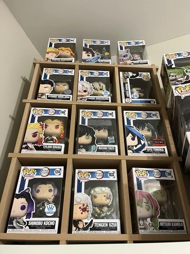 Demon Slayer Funko Pop Collection/Lot - All Hashira - Display Included