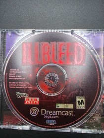 Illbleed (Sega Dreamcast, 2001) Complete CIB NTSC Horror Game Rare - Nice Shape