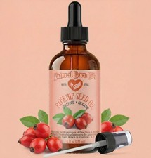 Rosehip Seed Oil Cold Pressed Unrefined Facial Moisturizer Body Hair 2-128 fl oz