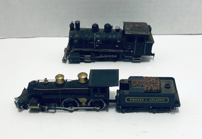 #ad AHM Rivarossi Steam Engine amp; Tender Baldwin Locomotive amp; Revell 1967 repair $59.99