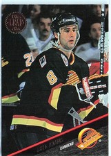 1993-94 Leaf #219 Greg Adams Vancouver Canucks