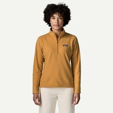 Womens Micro D Quarter Zip Fleece Pullover Lightweight Recycled Polyester Jacket
