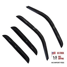 Window Visors Rain Guards Deflectors - 4-Pack Side Window Deflector Vent Shade