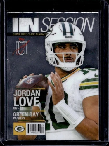 2025 Topps Signature Jordan Love Base (RAW)