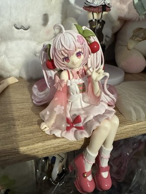 Hatsune Miku Anime Figur - Pinkes Kleid, PVC, Cherry Pink Noodle Stopper