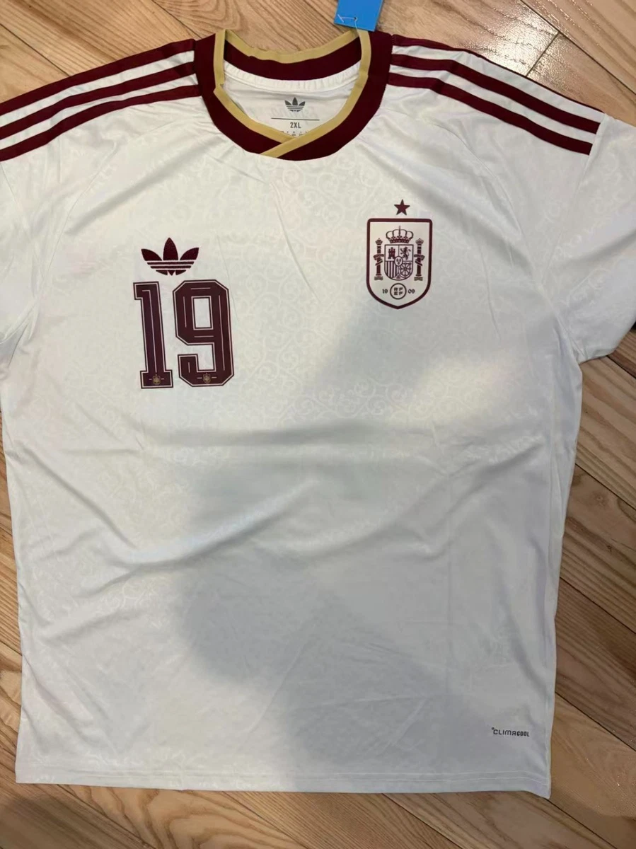 【新品/タグ付き】2002日韓W杯 スペイン代表 ♯7 ラウール【2XOサイズ】 Spain Men National Team Soccer Jerseys for sale | eBay
