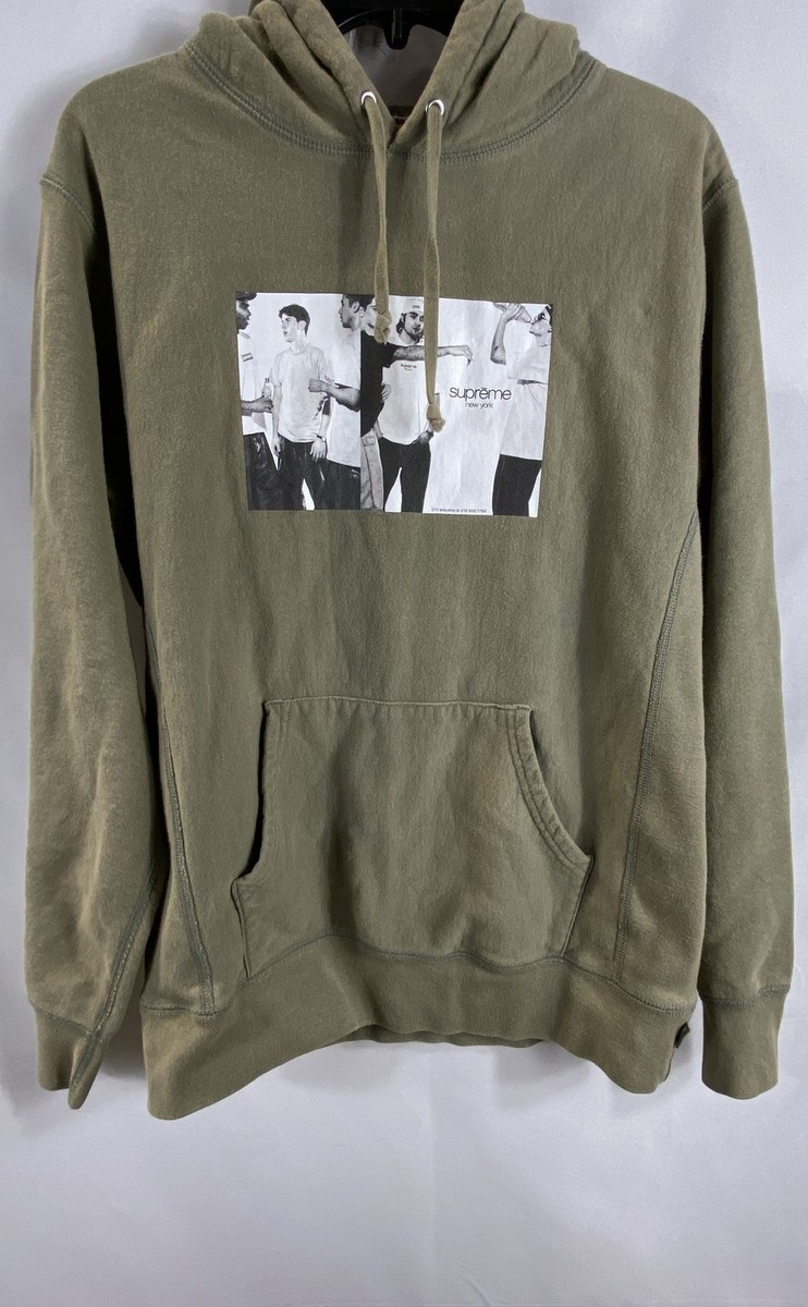 Supreme Sumo Hooded Sweatshirt M ブラック Supreme FW16 Sumo Hooded Sweatshirt Men's Olive Graphic Hoodie Sz